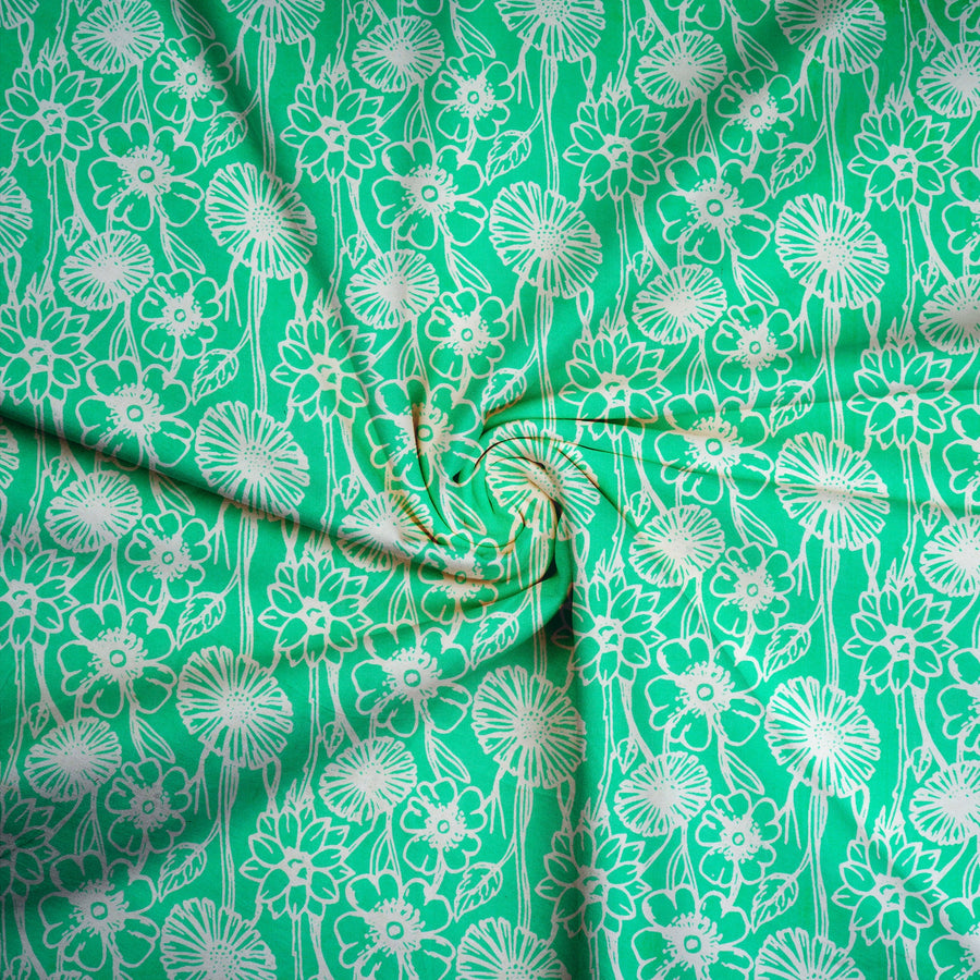 RedFlower Women's Unstitched Printed Pure Cotton Fabric Material