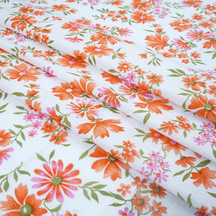 RedFlower Women's Unstitched Printed Pure Cotton Fabric Material