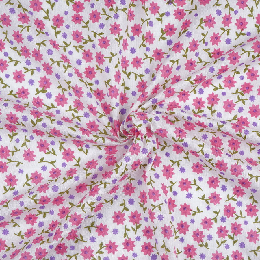 RedFlower Women's Unstitched Printed Pure Cotton Fabric Material