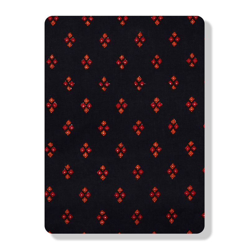 RedFlower Women's Unstitched Printed Pure Cotton Fabric Material