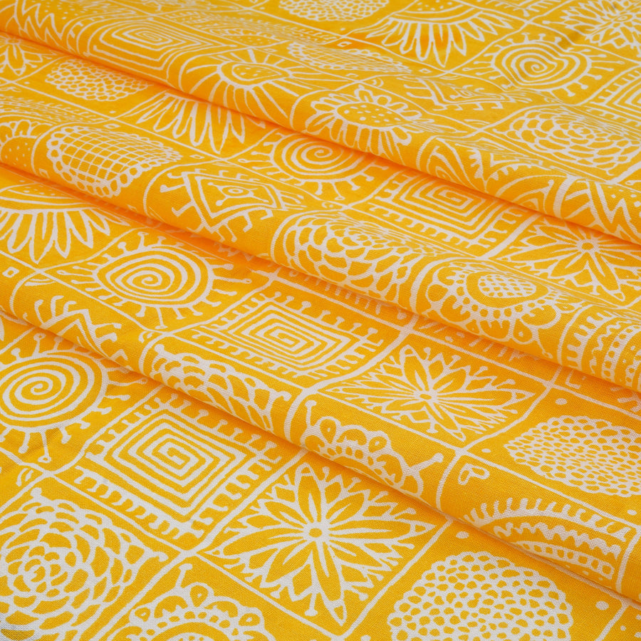 RedFlower Women's Unstitched Printed Pure Cotton Fabric Material