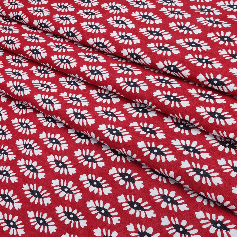 RedFlower Women's Unstitched Printed Pure Cotton Fabric Material