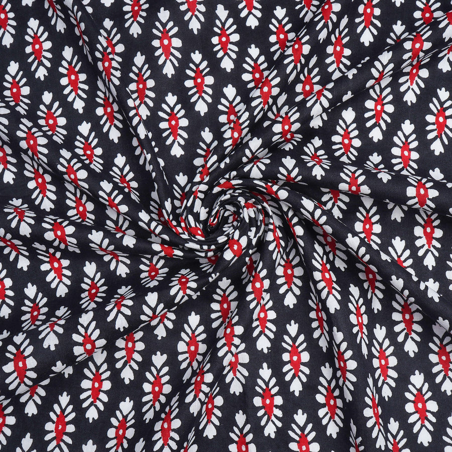 RedFlower Women's Unstitched Printed Pure Cotton Fabric Material