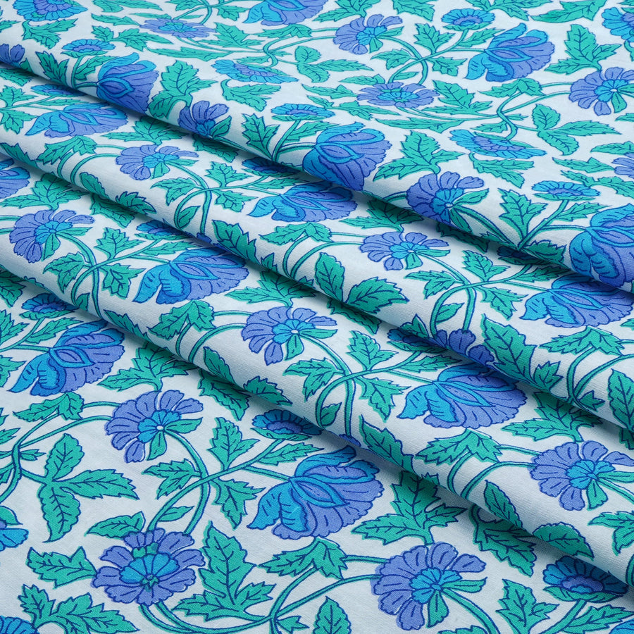 RedFlower Women's Unstitched Printed Pure Cotton Fabric Material