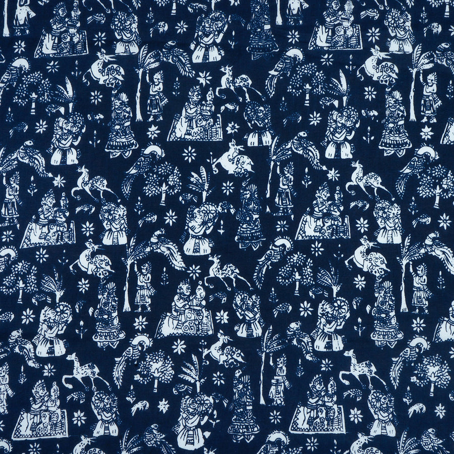 RedFlower Women's Unstitched Printed Pure Cotton Fabric Material