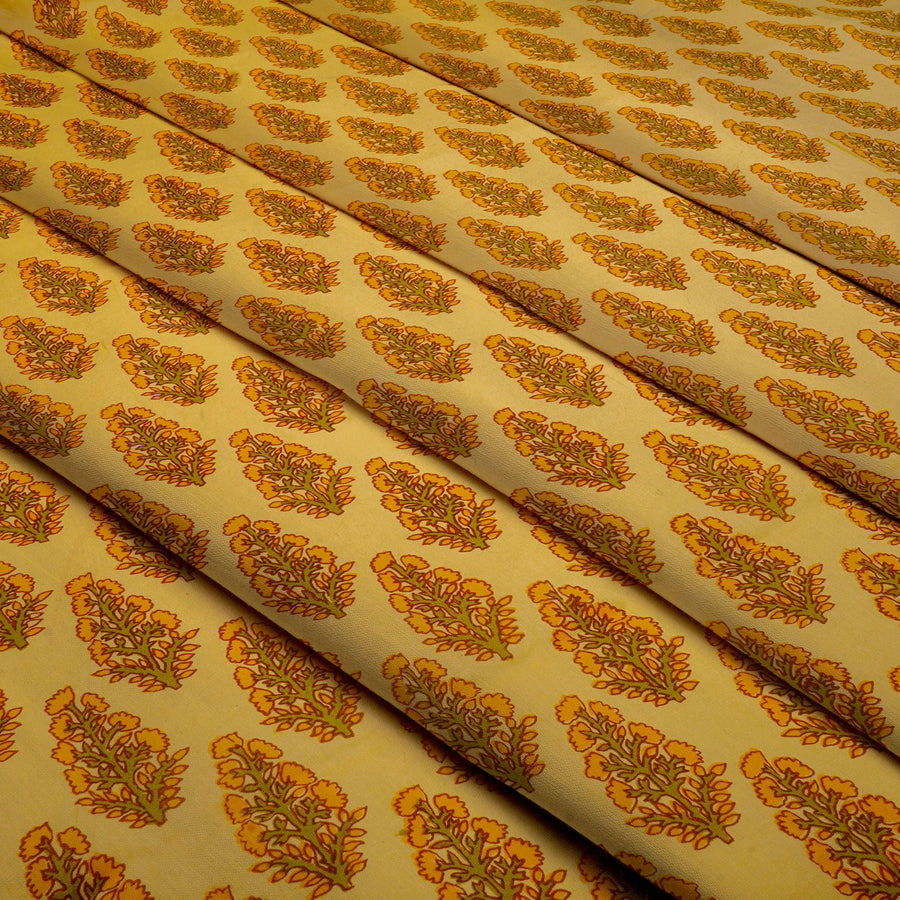 RedFlower Women's Unstitched Printed Pure Dyed Cotton Fabric Material