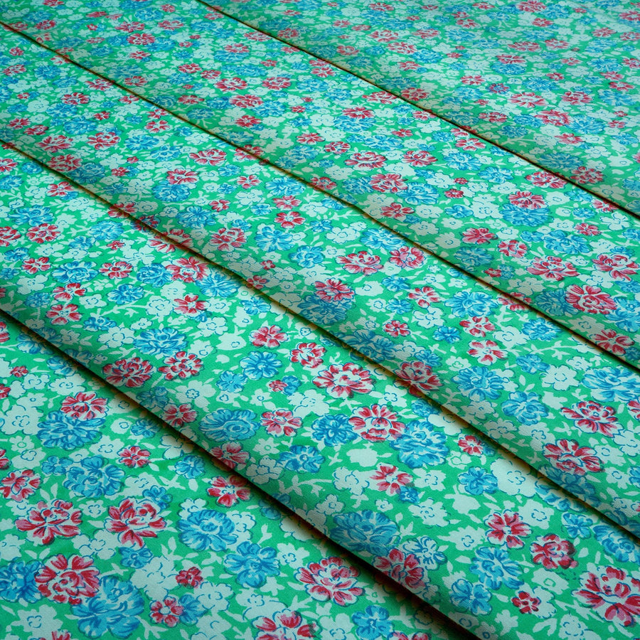 RedFlower Women's Unstitched Printed Pure Dyed Cotton Fabric Material