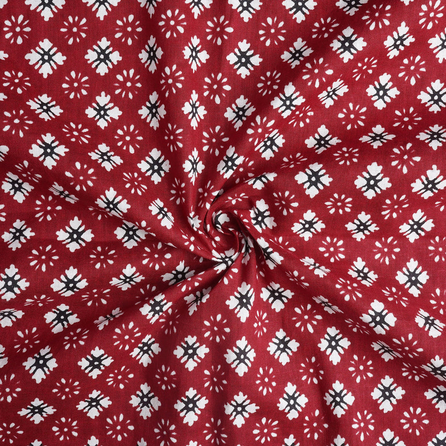 RedFlower Women's Unstitched Printed Pure Cotton Fabric Material