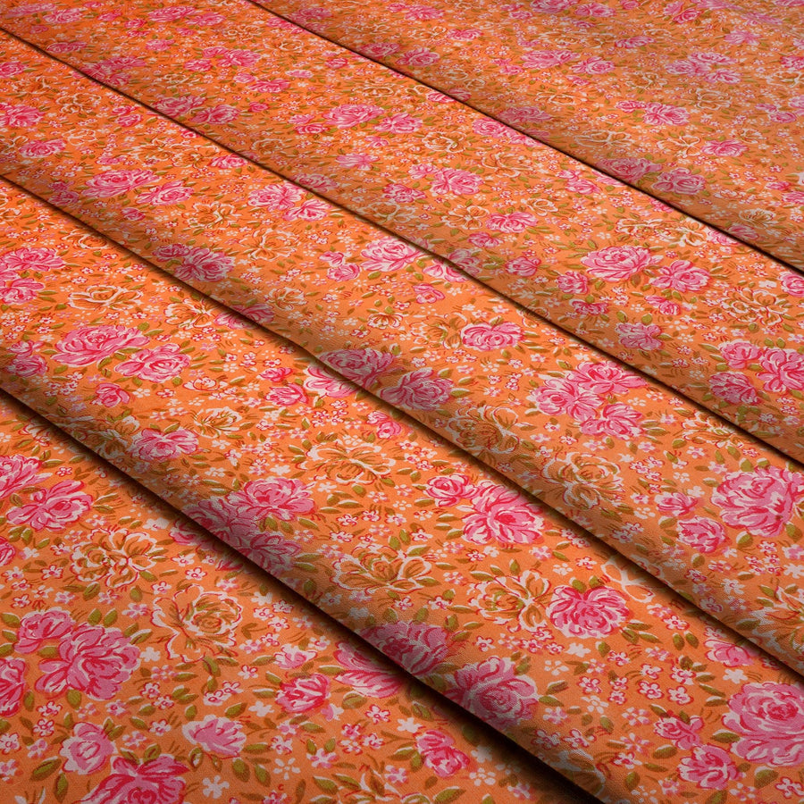 RedFlower Women's Unstitched Printed Pure Dyed Cotton Fabric Material