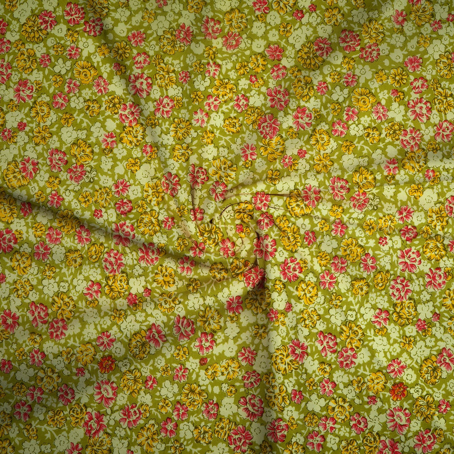 RedFlower Women's Unstitched Printed Pure Dyed Cotton Fabric Material