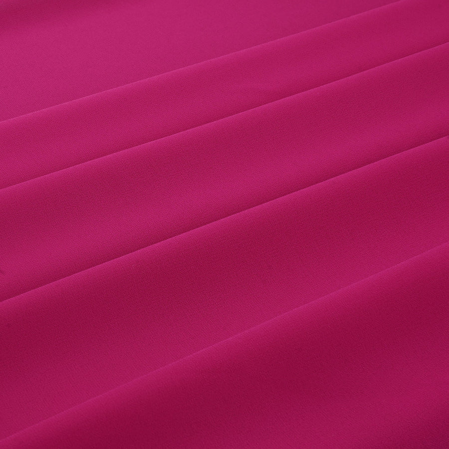 RedFlower Unstitched Plain Faux Georgette Fabric Material