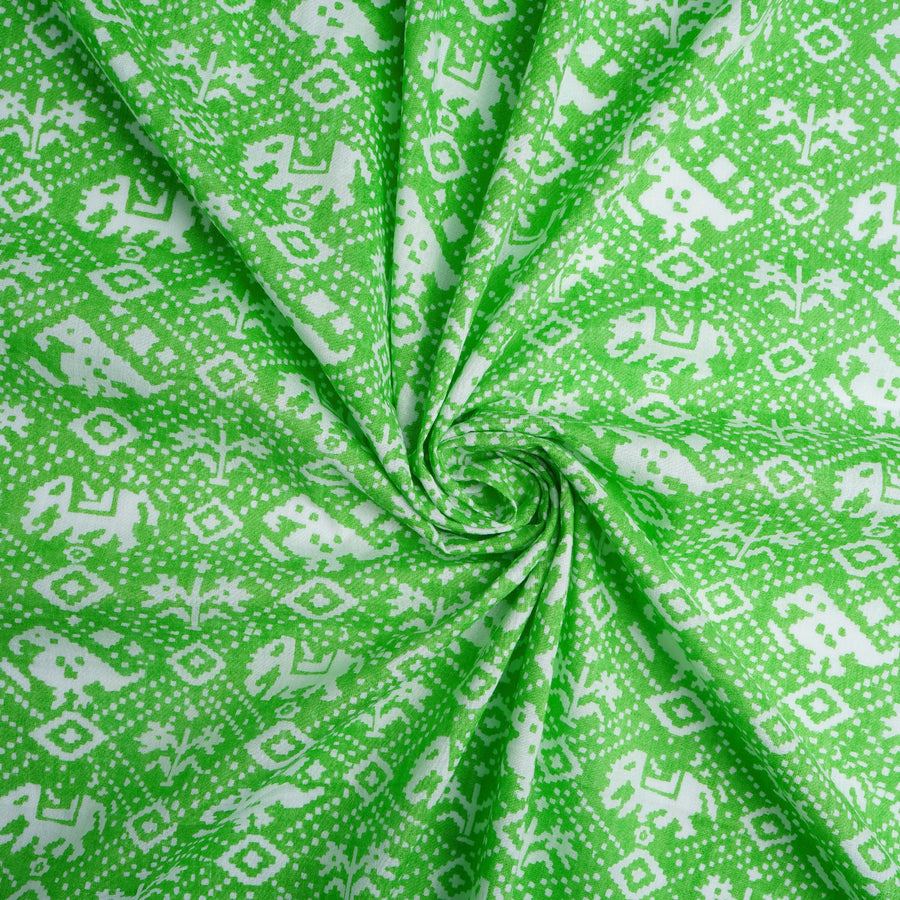 RedFlower Women's Unstitched Printed Pure Cotton Fabric Material