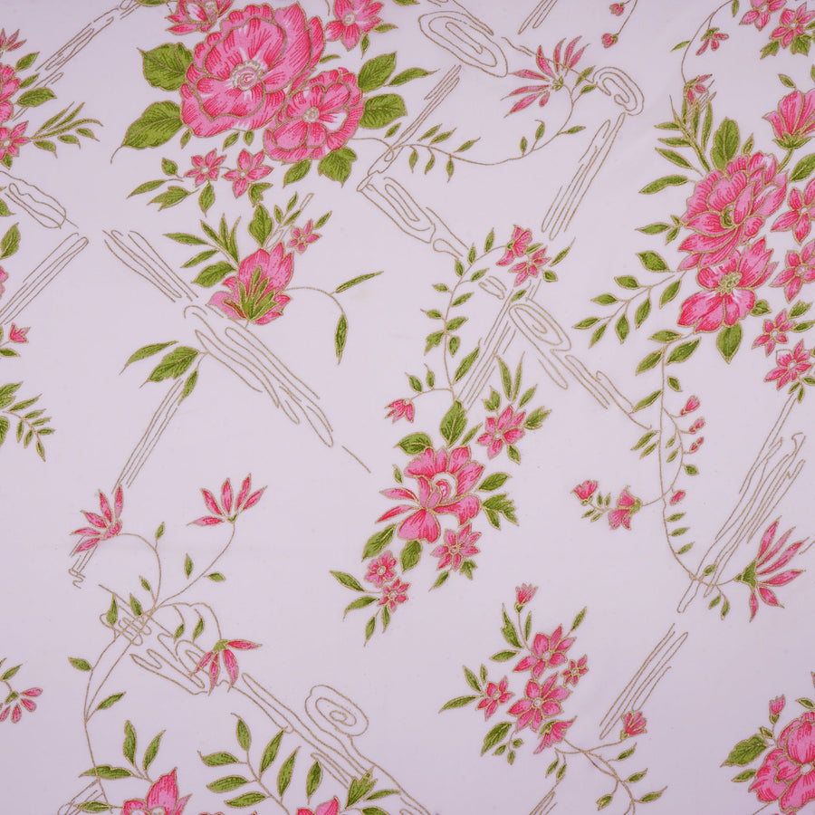 RedFlower Women's Unstitched Printed Faux Georgette Fabric Material
