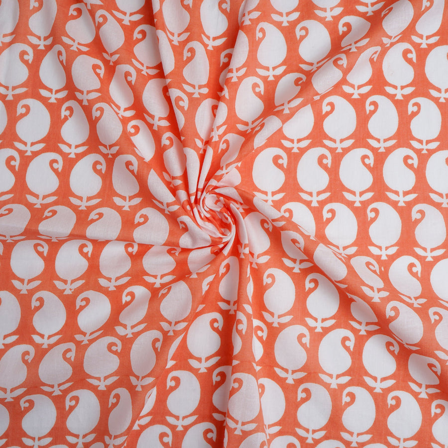 RedFlower Women's Unstitched Printed Pure Cotton Fabric Material