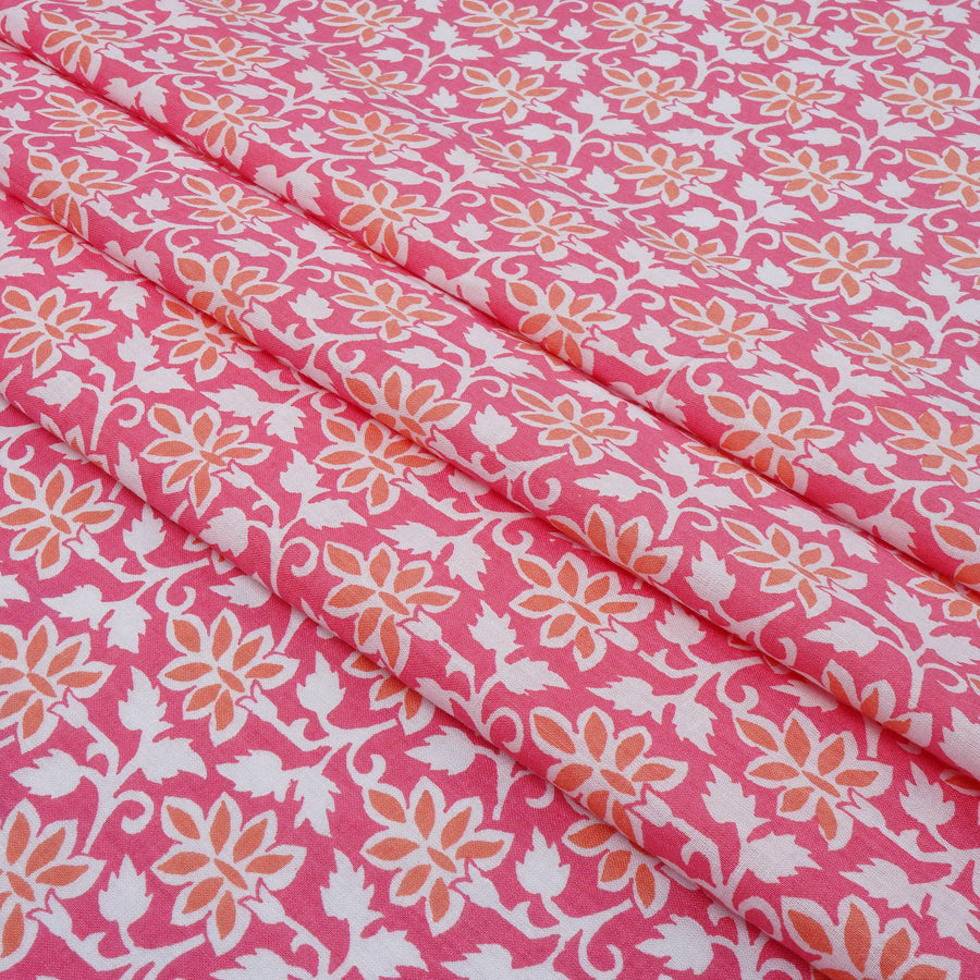 RedFlower Women's Unstitched Printed Pure Cotton Fabric Material
