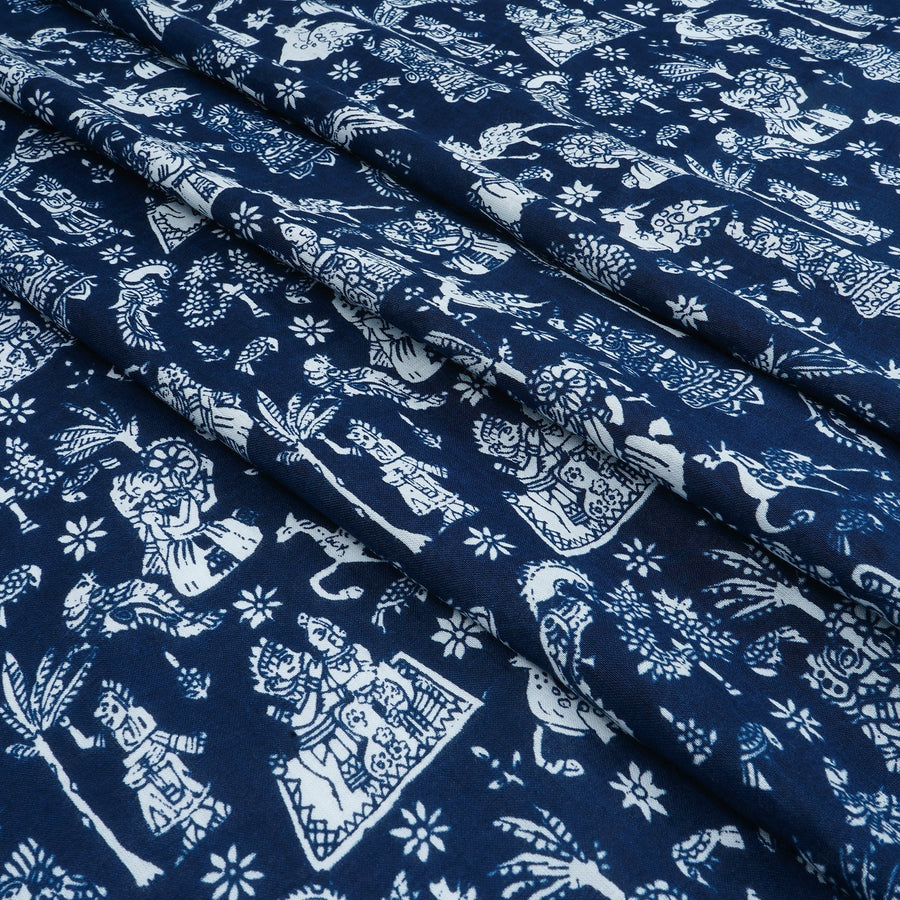 RedFlower Women's Unstitched Printed Pure Cotton Fabric Material