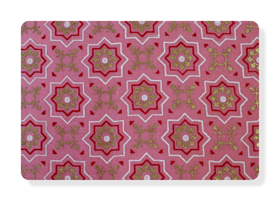 RedFlower Women's Unstitched Printed Poly Chanderi Fabric Material