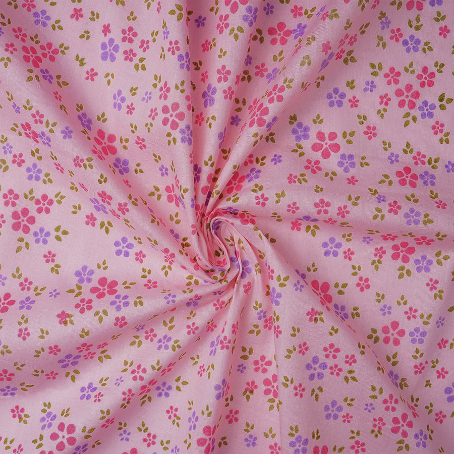 RedFlower Women's Unstitched Printed Pure Dyed Cotton Fabric Material