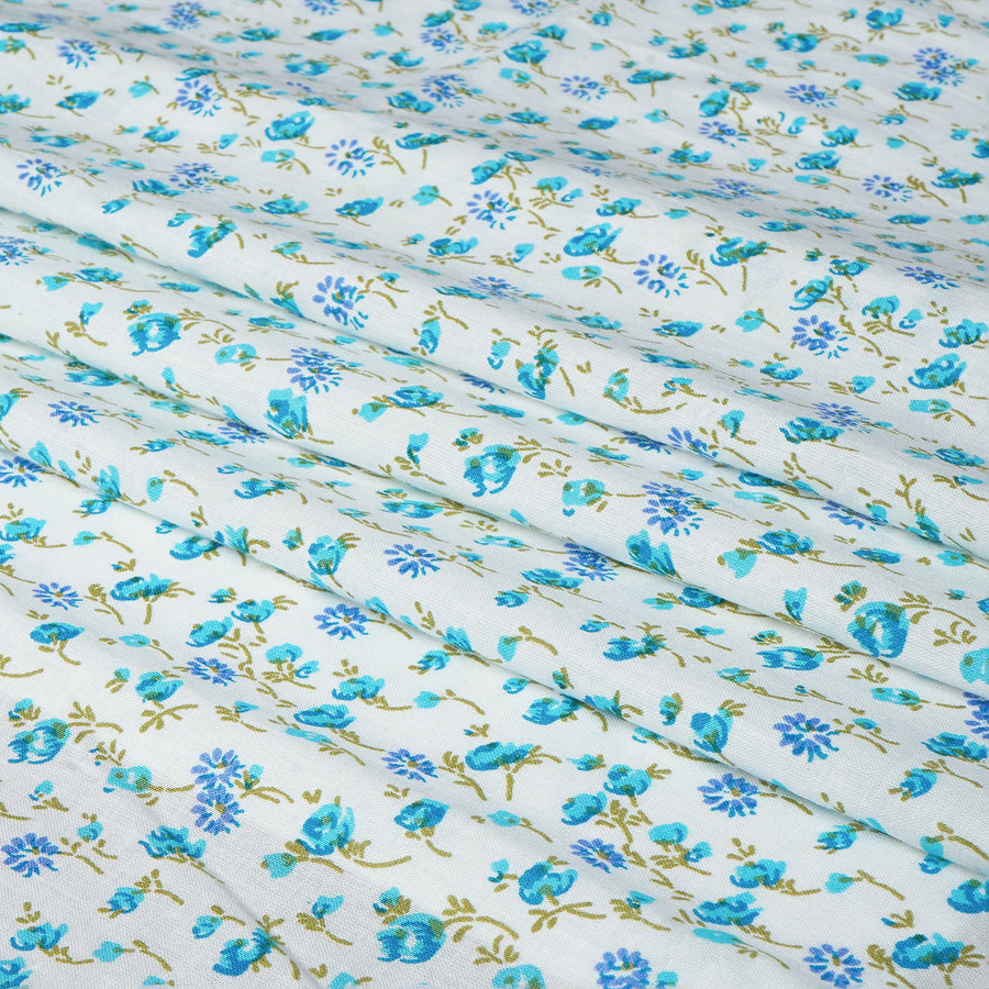 RedFlower Women's Unstitched Printed Pure Cotton Fabric Material