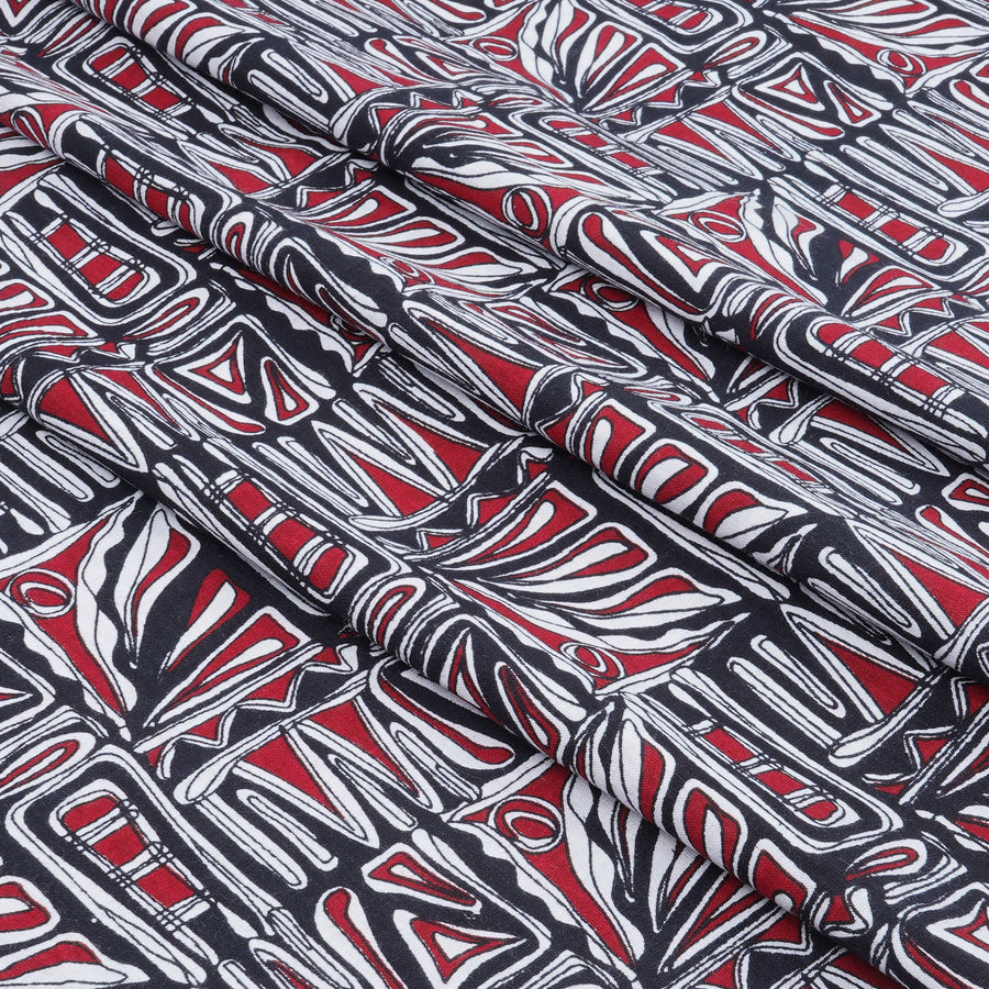 RedFlower Unisex Unstitched Printed Pure Cotton Fabric Material