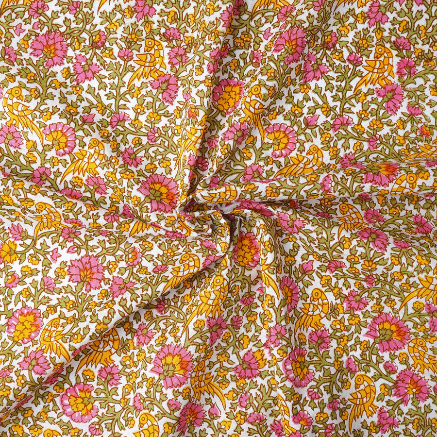 RedFlower Women's Unstitched Printed Pure Cotton Fabric Material