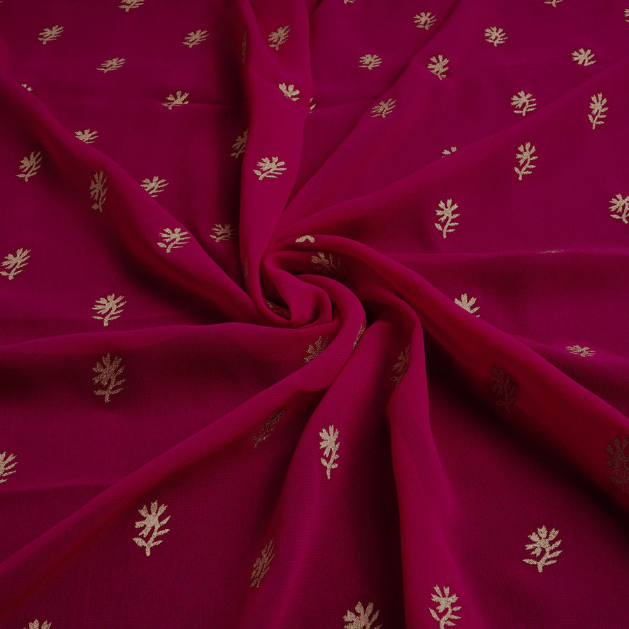 RedFlower Women's Unstitched Printed Faux Georgette Fabric Material
