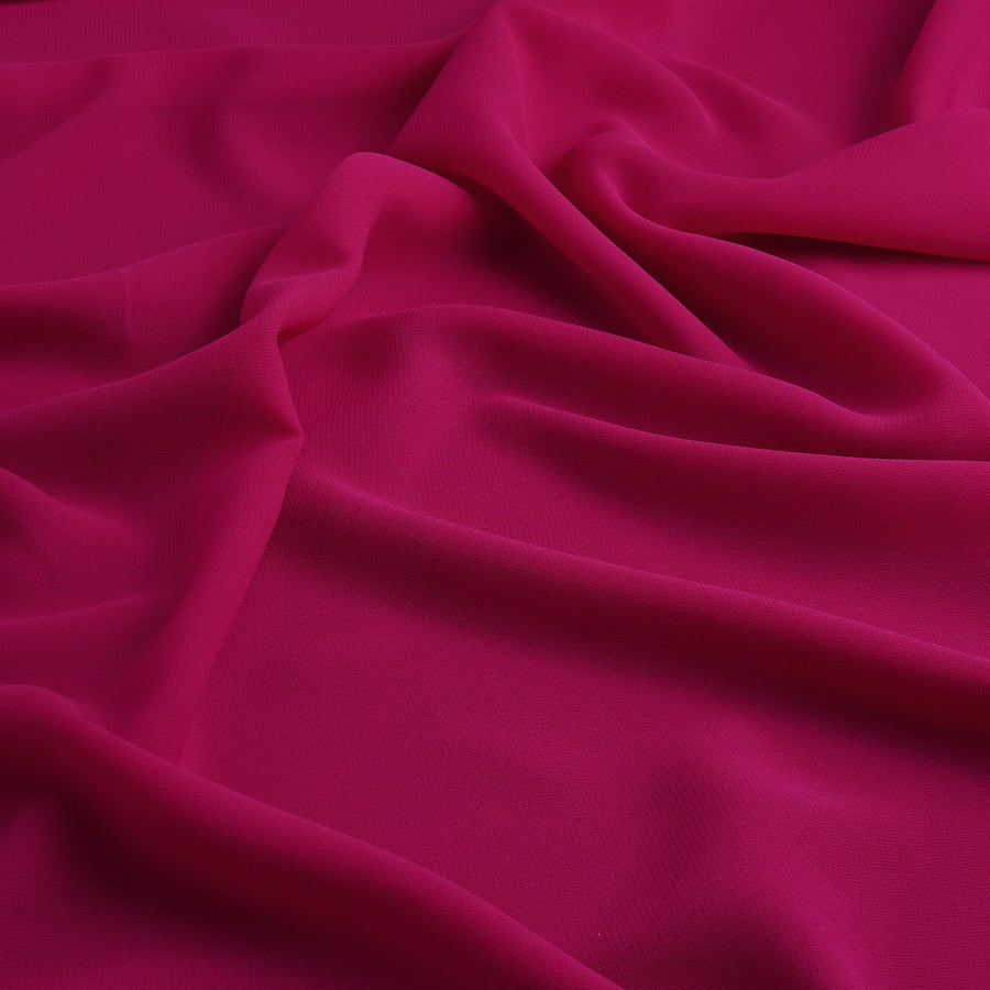 RedFlower Unstitched Plain Faux Georgette Fabric Material