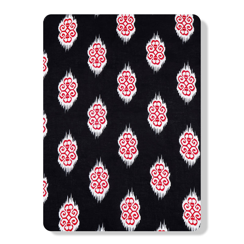 RedFlower Women's Unstitched Printed Pure Cotton Fabric Material
