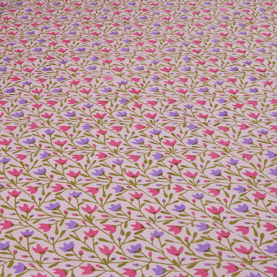 RedFlower Women's Unstitched Printed Pure Dyed Cotton Fabric Material