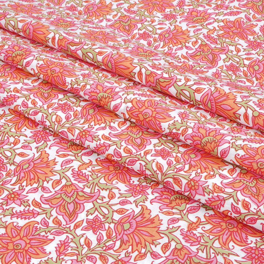 RedFlower Women's Unstitched Printed Pure Cotton Fabric Material
