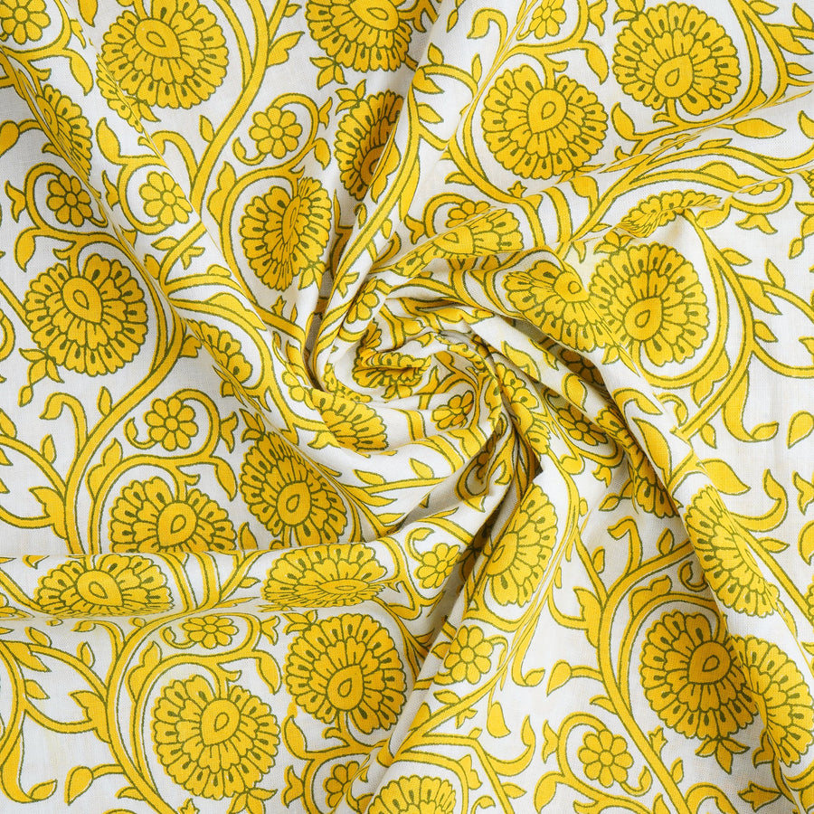 RedFlower Women's Unstitched Printed Pure Cotton Fabric Material