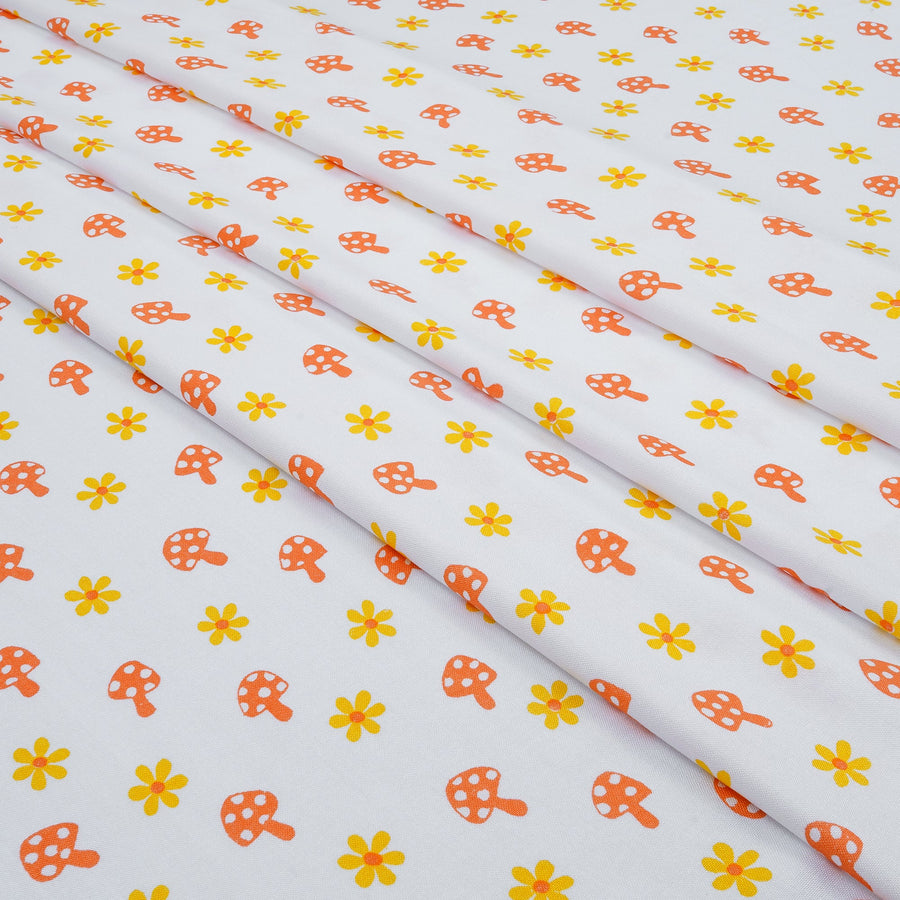 RedFlower Quirky Unstitched Printed Pure Viscose Rayon Fabric Material