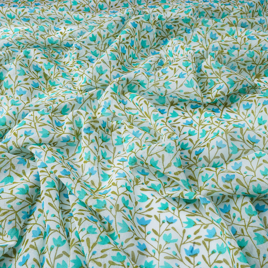 RedFlower Women's Unstitched Printed Pure Viscose Georgette Fabric Material