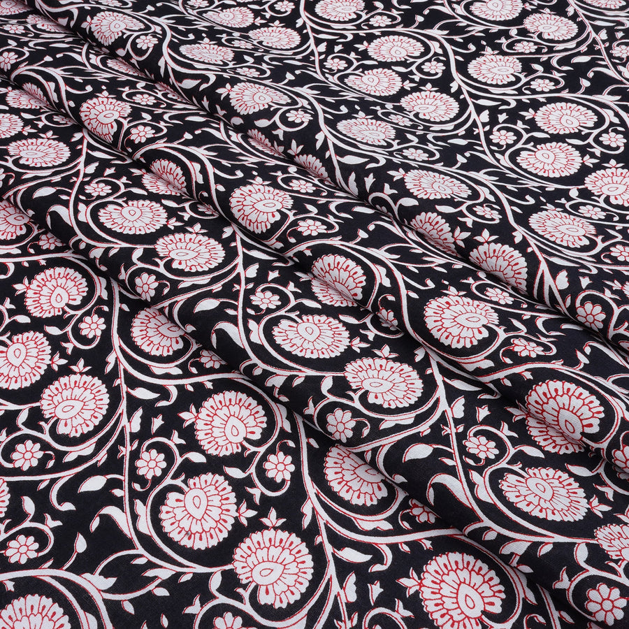 RedFlower Women's Unstitched Printed Pure Cotton Fabric Material