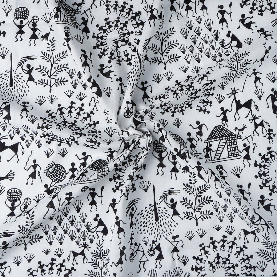 RedFlower Women's Unstitched Printed Pure Cotton Fabric Material
