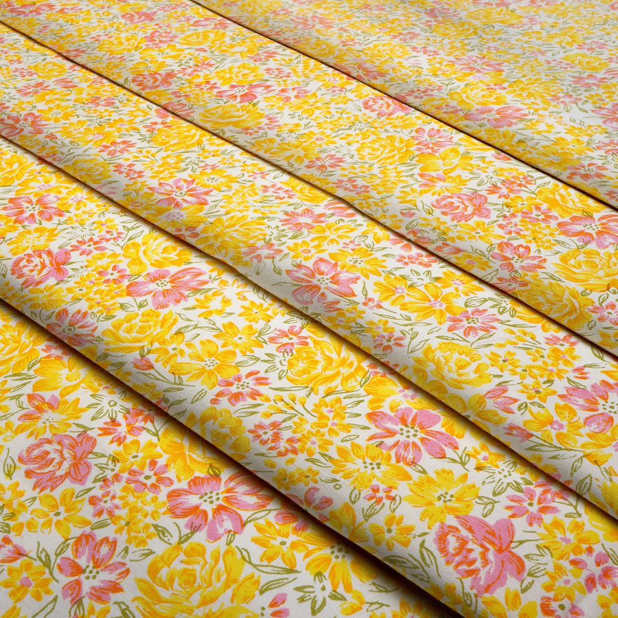RedFlower Women's Unstitched Printed Pure Cotton Fabric Material