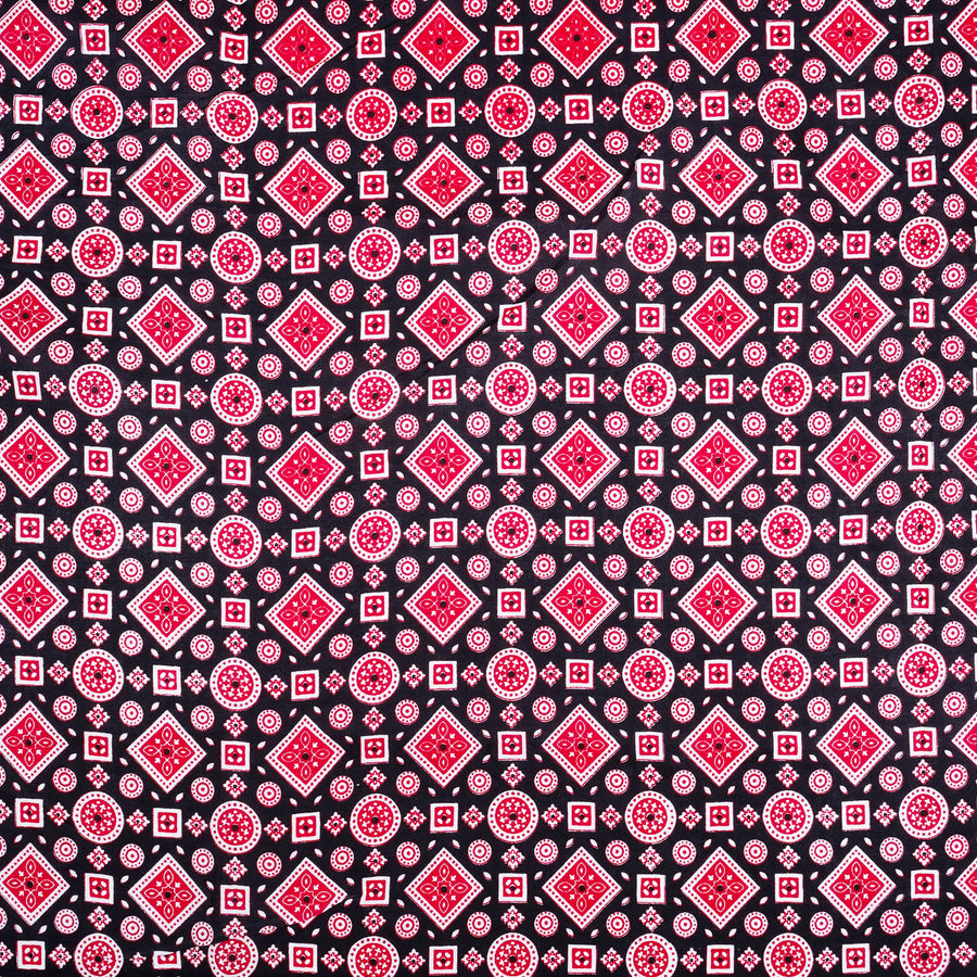 RedFlower Women's Unstitched Printed Pure Cotton Fabric Material