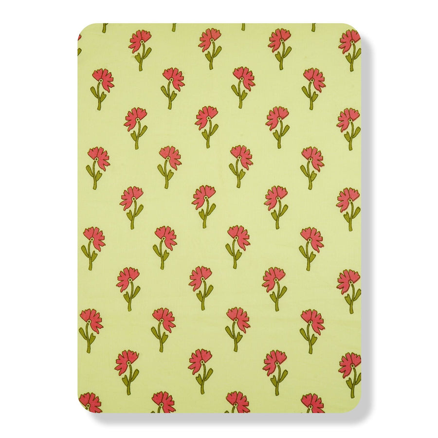 RedFlower Women's Unstitched Printed Pure Dyed Cotton Fabric Material