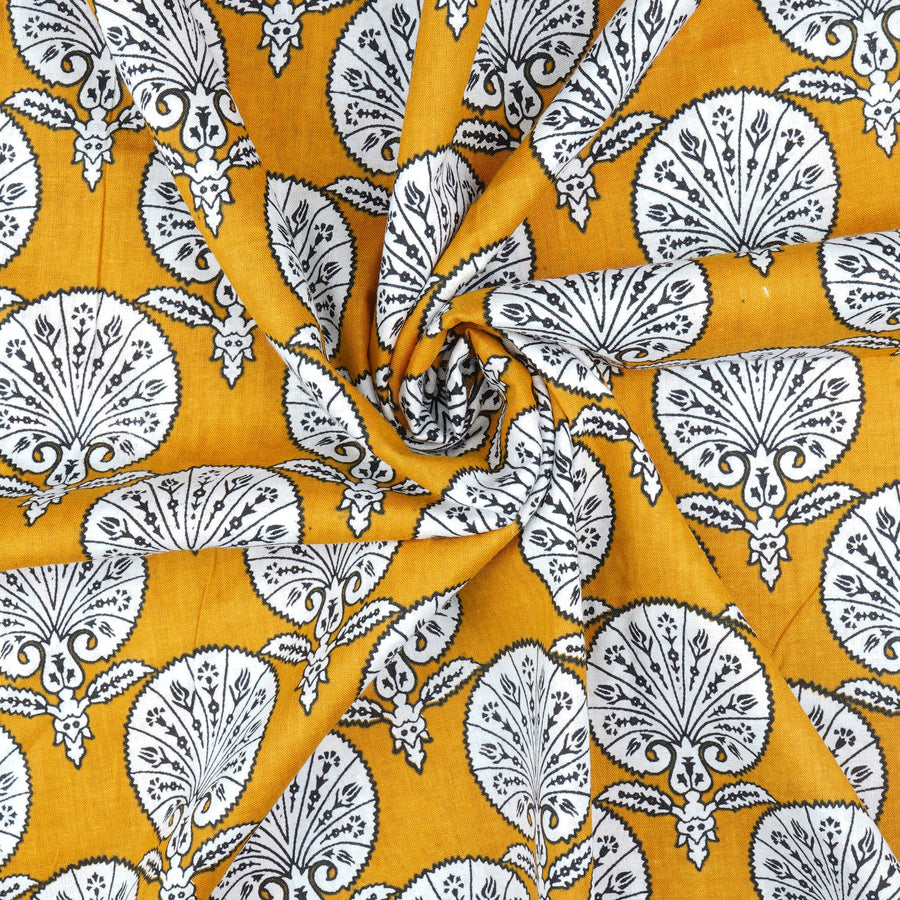 RedFlower Women's Unstitched Printed Pure Cotton Fabric Material