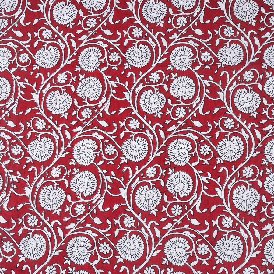RedFlower Women's Unstitched Printed Pure Cotton Fabric Material