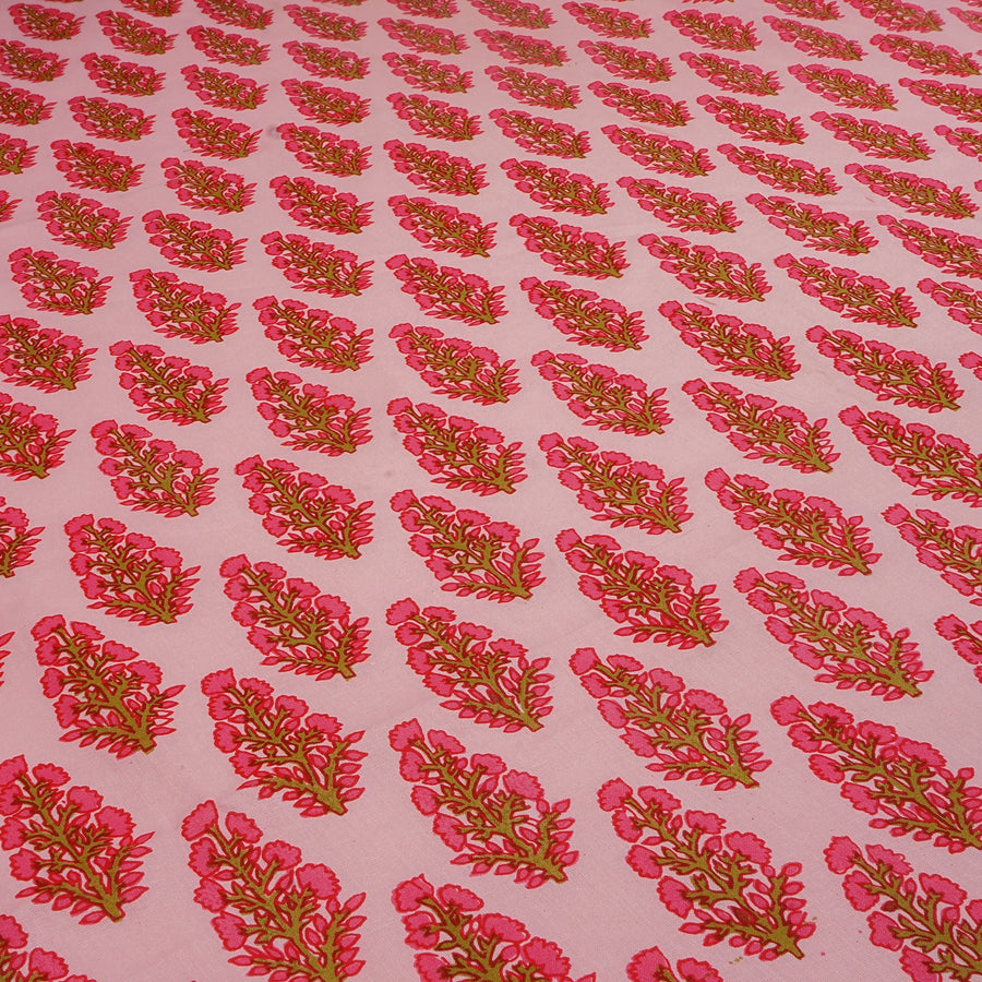 RedFlower Women's Unstitched Printed Pure Dyed Cotton Fabric Material