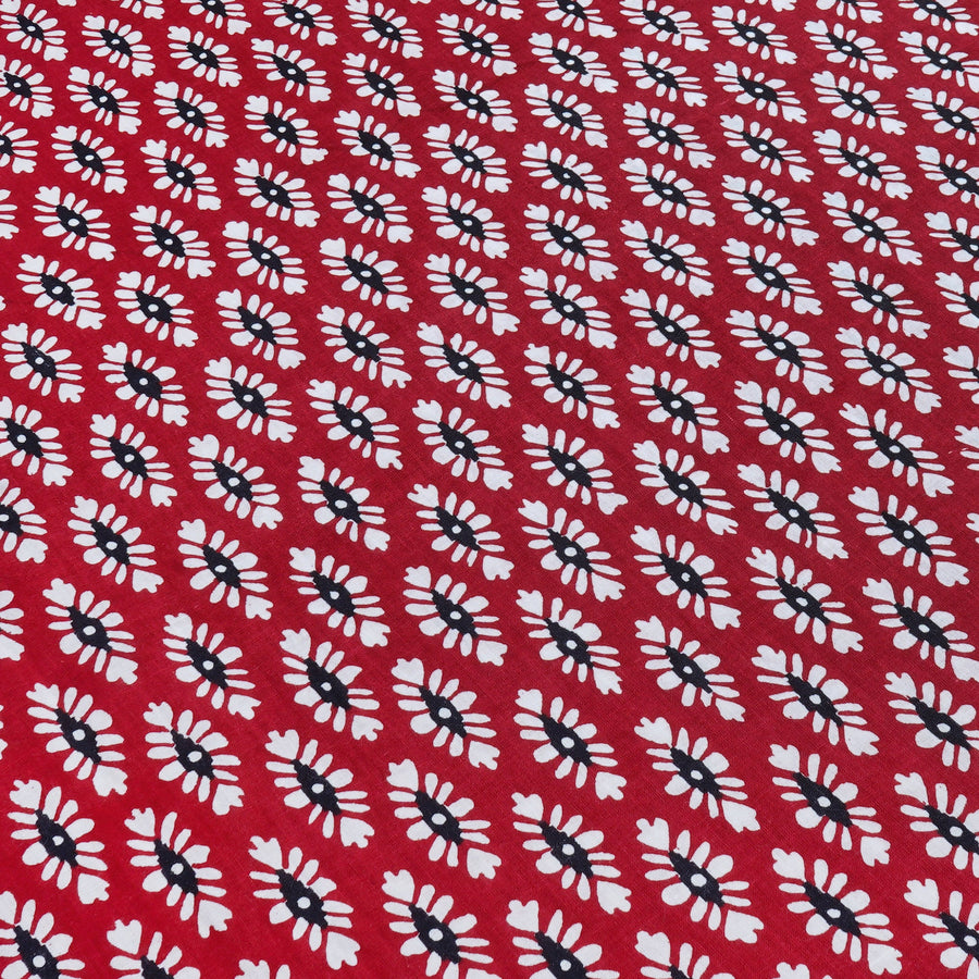 RedFlower Women's Unstitched Printed Pure Cotton Fabric Material