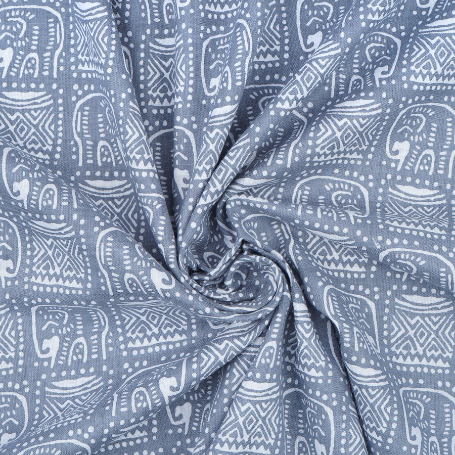 RedFlower Unisex Unstitched Printed Pure Cotton Fabric Material