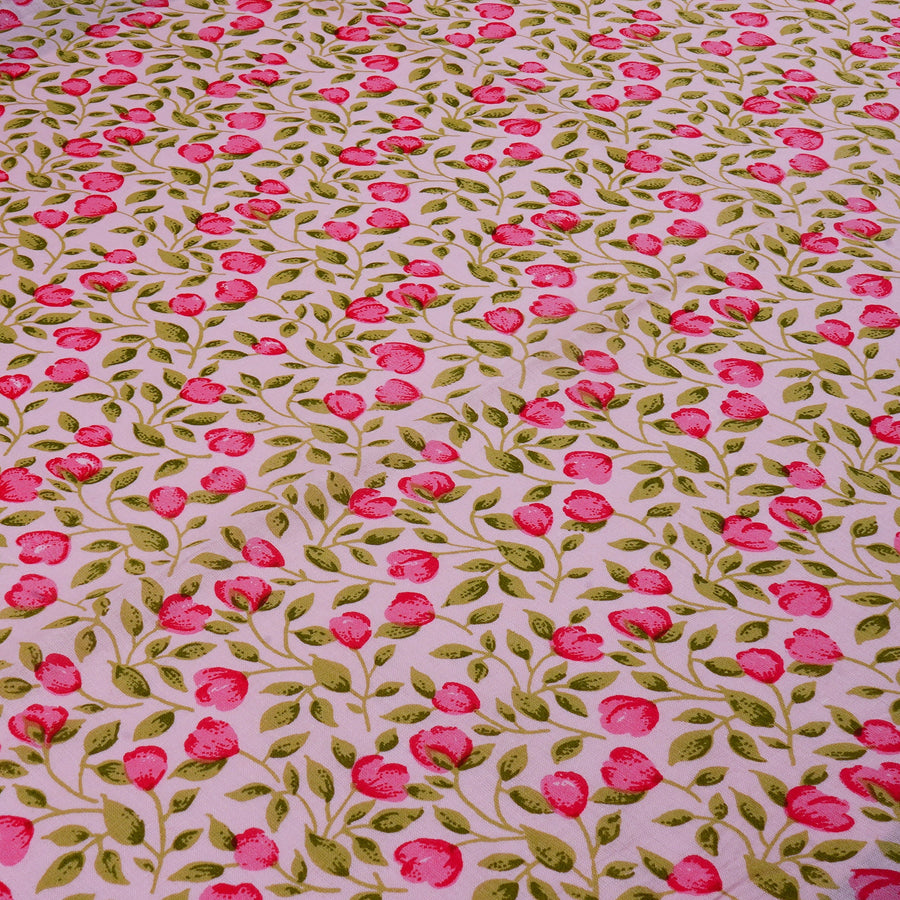 RedFlower Women's Unstitched Printed Pure Dyed Cotton Fabric Material
