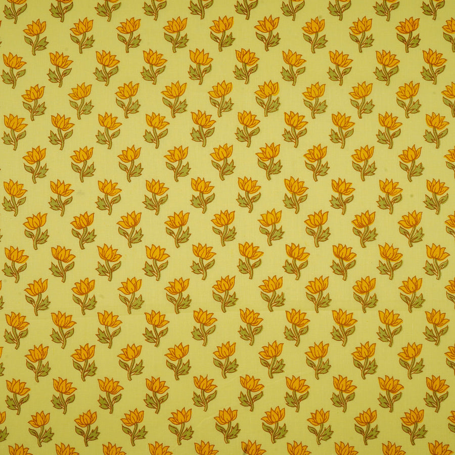 RedFlower Women's Unstitched Printed Pure Dyed Cotton Fabric Material