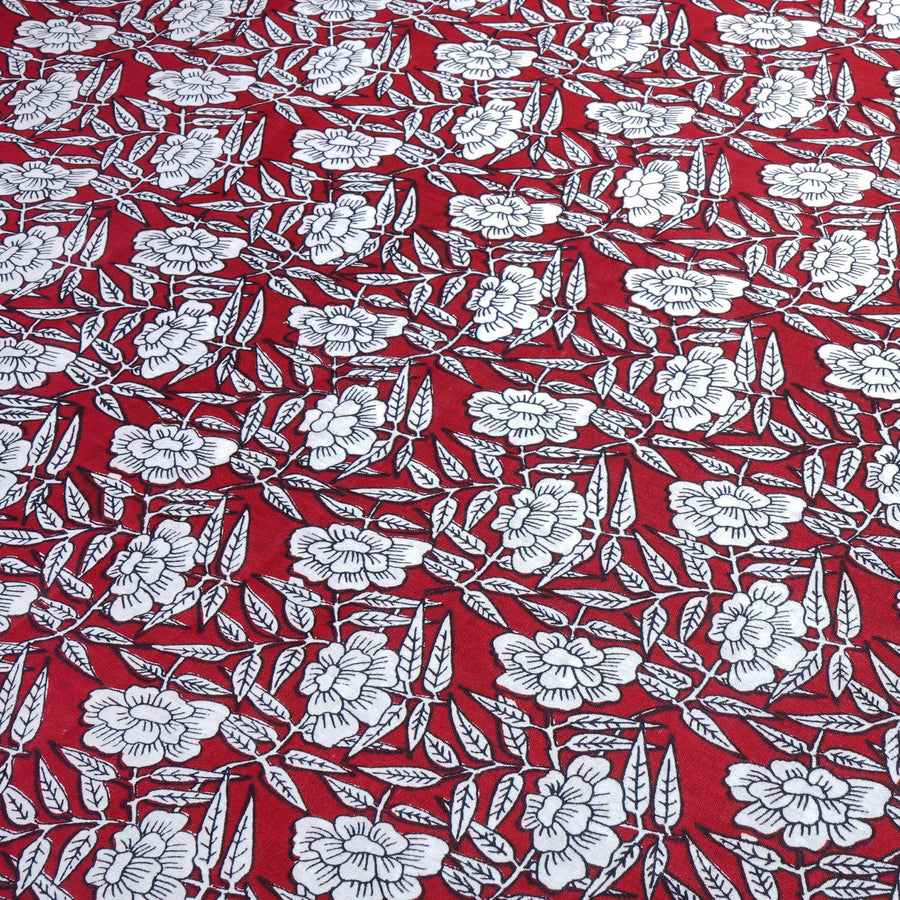 RedFlower Women's Unstitched Printed Pure Cotton Fabric Material