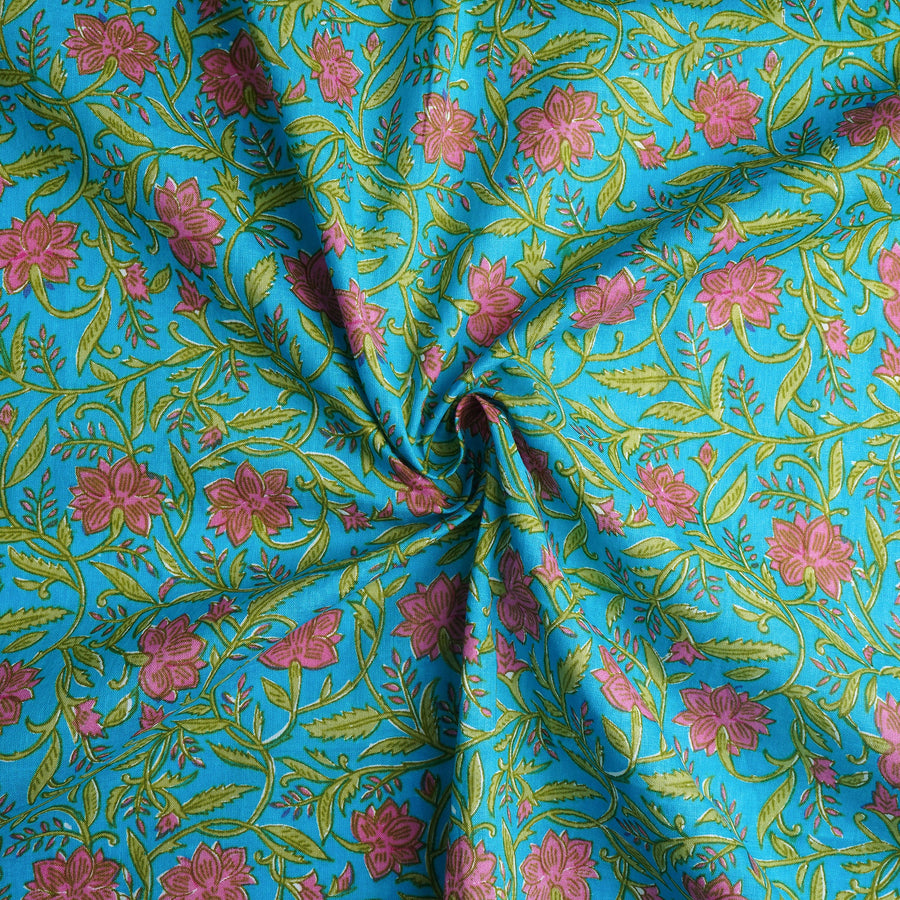 RedFlower Women's Unstitched Printed Pure Cotton Fabric Material