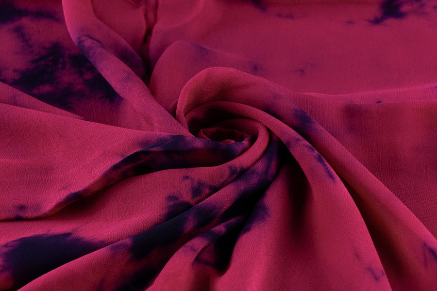 RedFlower Women's Unstitched Tie & Dye Pure Viscose Georgette Fabric Material