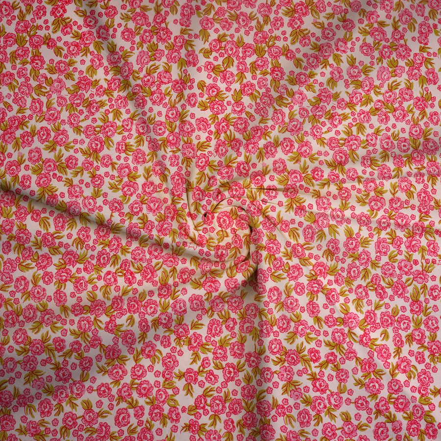 RedFlower Women's Unstitched Printed Pure Dyed Cotton Fabric Material