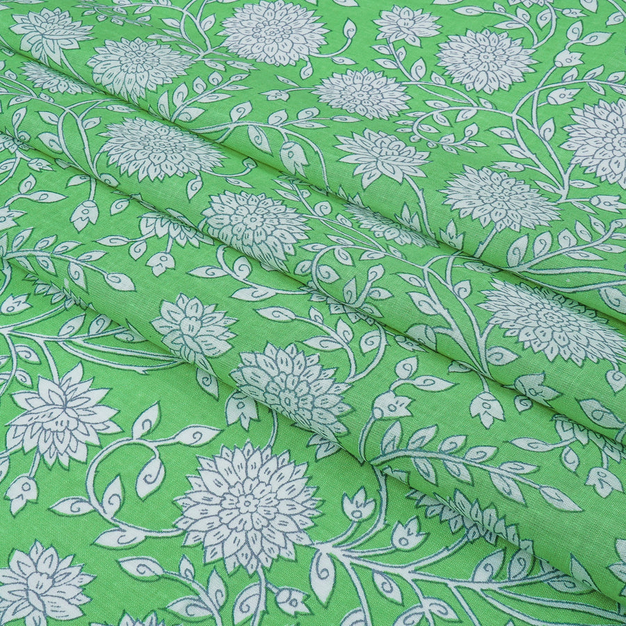 RedFlower Women's Unstitched Printed Pure Cotton Fabric Material